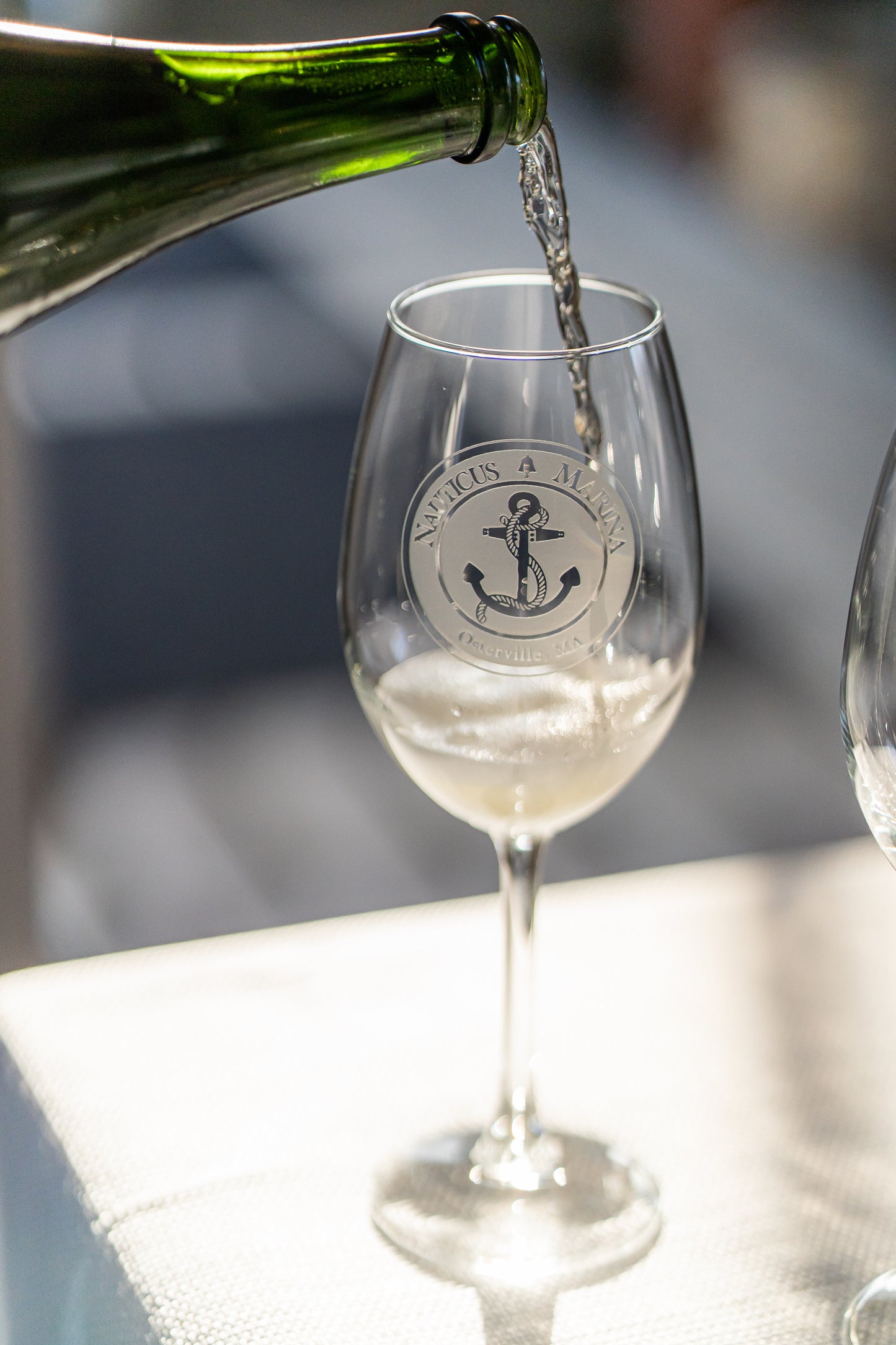 Nauticus Marina Wine Glass