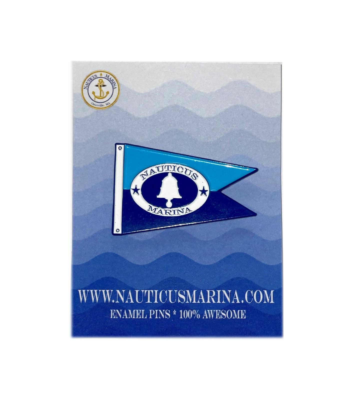 Nauticus Burgee Pin