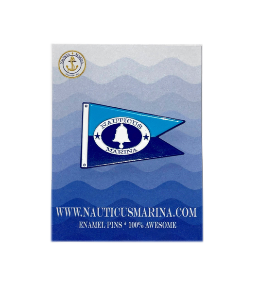 Nauticus Burgee Pin